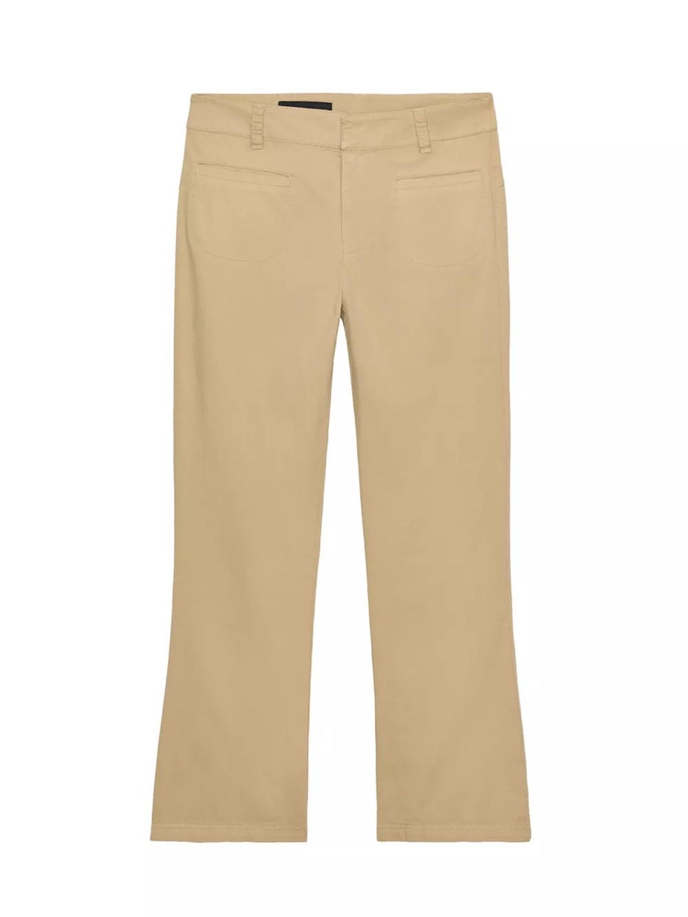 ZARA MINI FLARE PANTS WITH POCKETS
| TAUPE BROWN